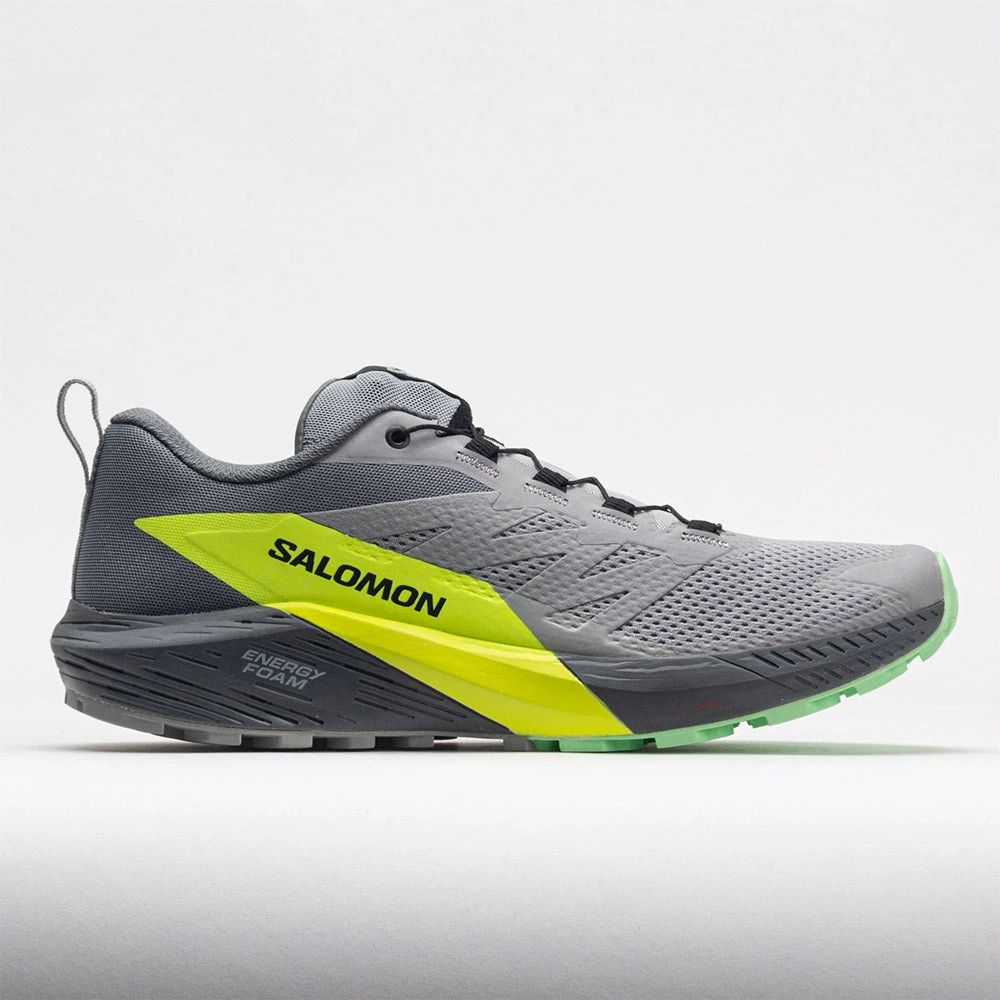 Salomon Sense Ride 5 Men's Alloy/Quiet Shade/Safety Yellow 1 Salomon Sense Ride 5 Men's Alloy/Quiet Shade/Safety Yellow