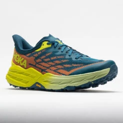 HOKA Speedgoat 5 Men's Blue Coral/Evening Primrose -Sneakers Shop 047736 5