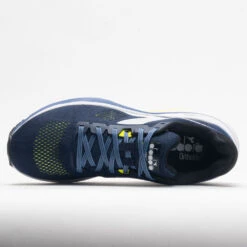 Diadora Mythos Blushield Vortice 7 Men's Black Iris/White/Neon Yellow -Sneakers Shop 047835 2