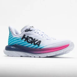 HOKA Mach 5 Women's White/Scuba Blue 10 HOKA Mach 5 Women's White/Scuba Blue -Sneakers Shop 048542 5