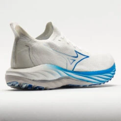 Mizuno Wave Neo Wind Women's Undyed White/Peace Blue -Sneakers Shop 048650 6