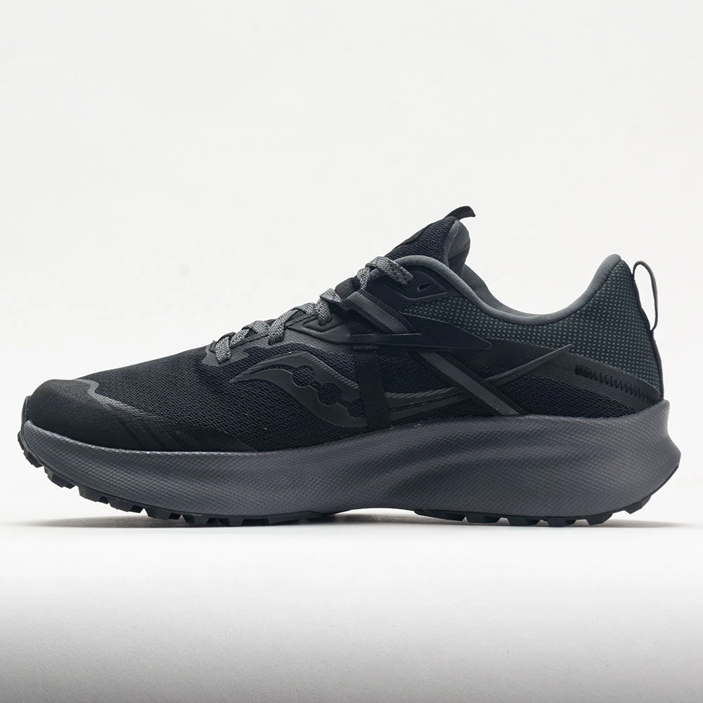 Saucony Ride 15 TR Men's Black/Charcoal 2 Saucony Ride 15 TR Men's Black/Charcoal - Image 2