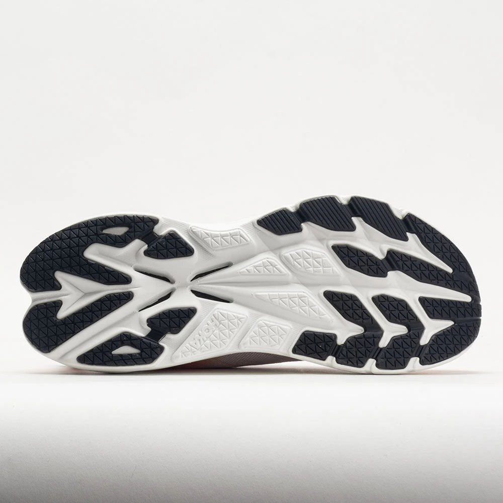 HOKA Bondi X Men's Blanc De Blanc/Flame 4 HOKA Bondi X Men's Blanc De Blanc/Flame - Image 4