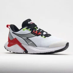 Diadora Mythos Blushield Vigore 2 Men's White/Black/Fiery Red -Sneakers Shop 049537 5