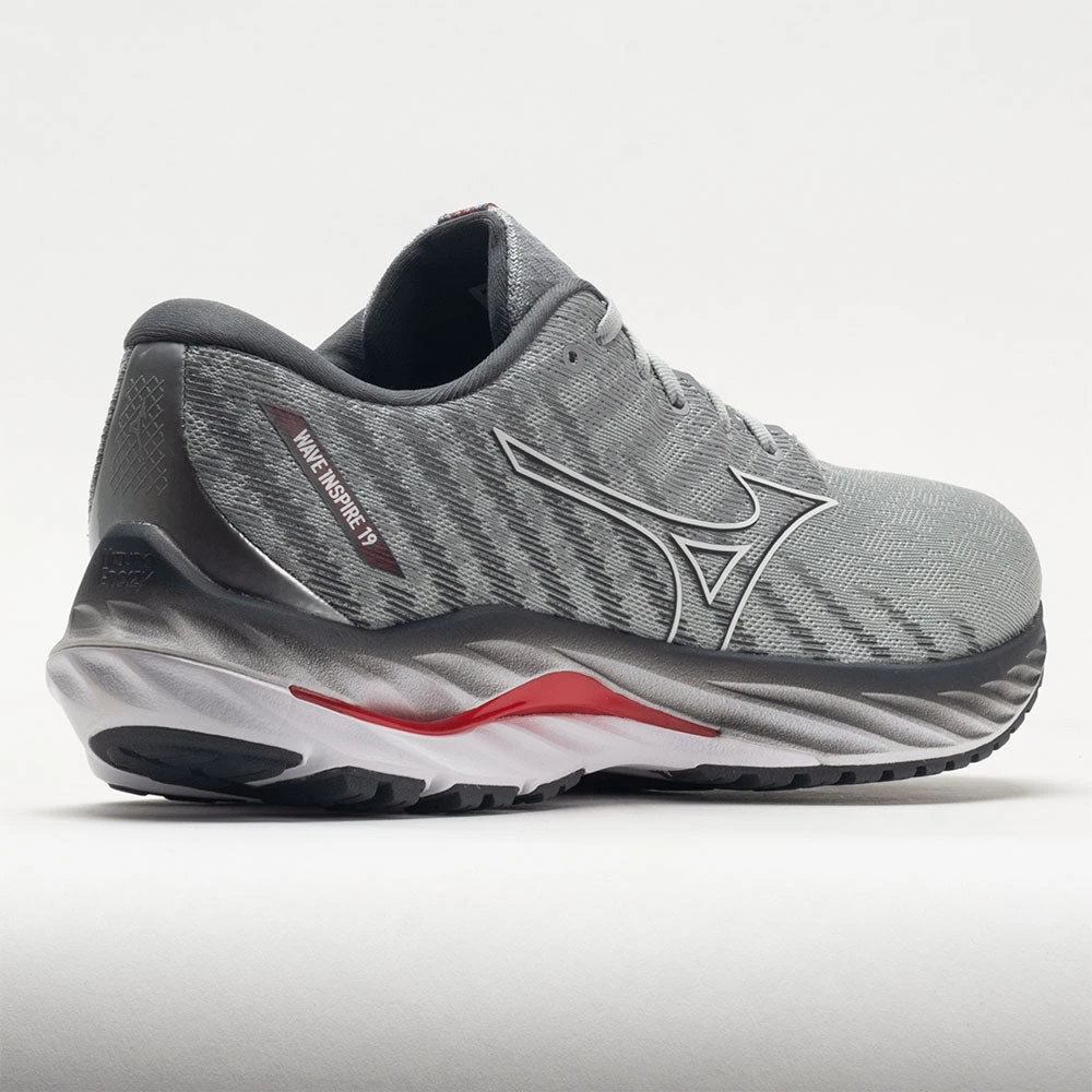Mizuno Wave Inspire 19 Men's Harbor Mist/White 6 Mizuno Wave Inspire 19 Men's Harbor Mist/White - Image 6