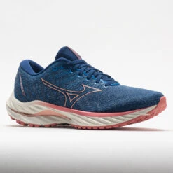 Mizuno Wave Inspire 19 Women's Blue Quartz/Peach Bud -Sneakers Shop 049747 5