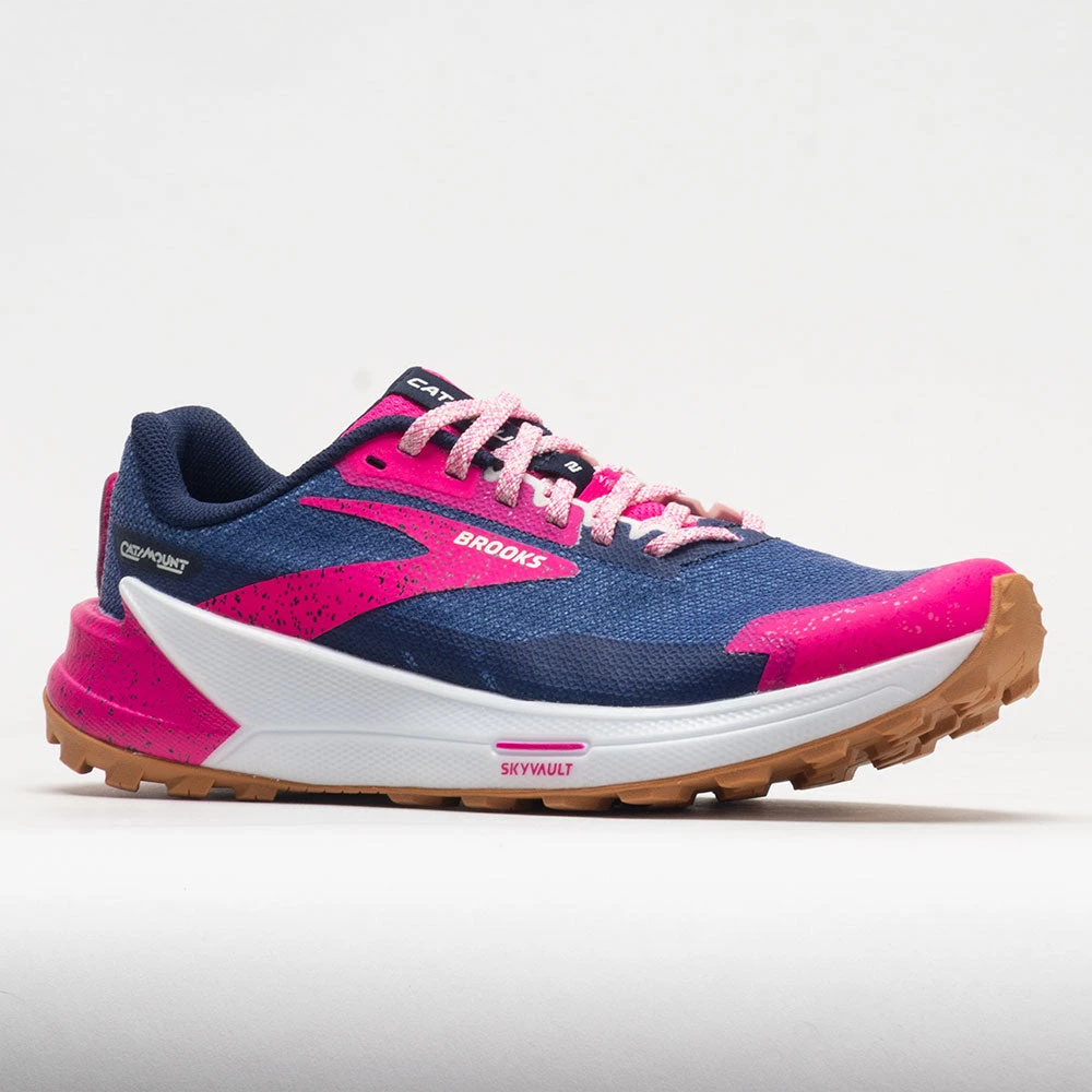 Brooks Catamount 2 Women's Peacoat/Pink/Biscuit 5 Brooks Catamount 2 Women's Peacoat/Pink/Biscuit - Image 5