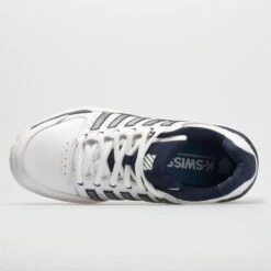 K-Swiss Hypercourt Express Leather Men's White/Navy/Silver 8 K-Swiss Hypercourt Express Leather Men's White/Navy/Silver -Sneakers Shop 113347 2