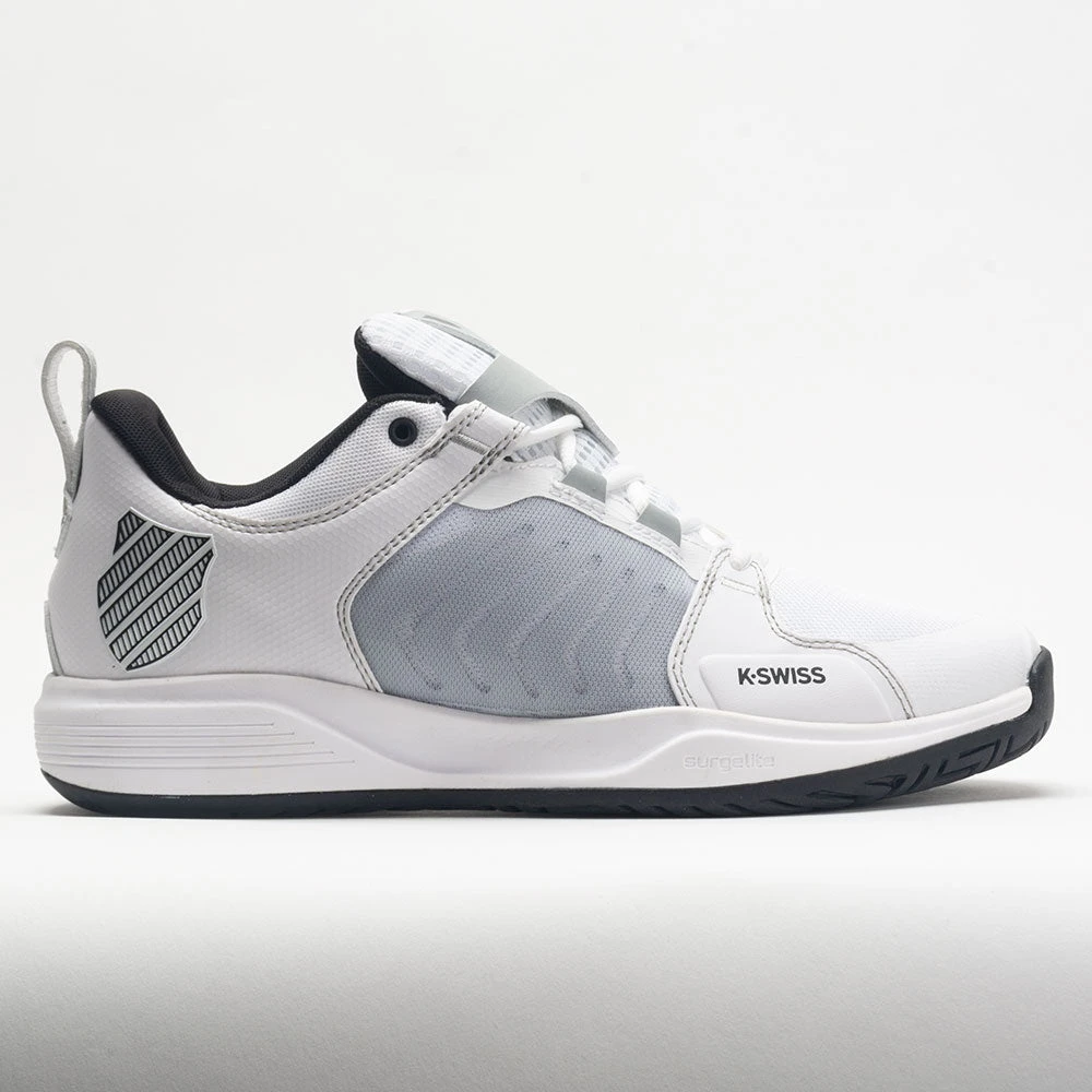 K-Swiss Ultrashot Team Men's White/Black/High Rise 1 K-Swiss Ultrashot Team Men's White/Black/High Rise