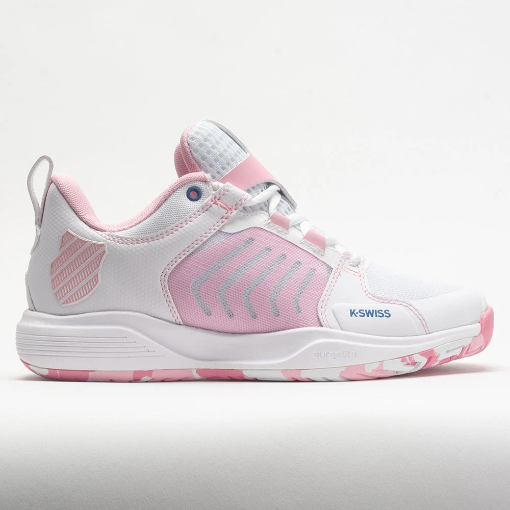 K-Swiss Ultrashot Team Women's White/Orchid Pink/Star Sapphire 1 K-Swiss Ultrashot Team Women's White/Orchid Pink/Star Sapphire