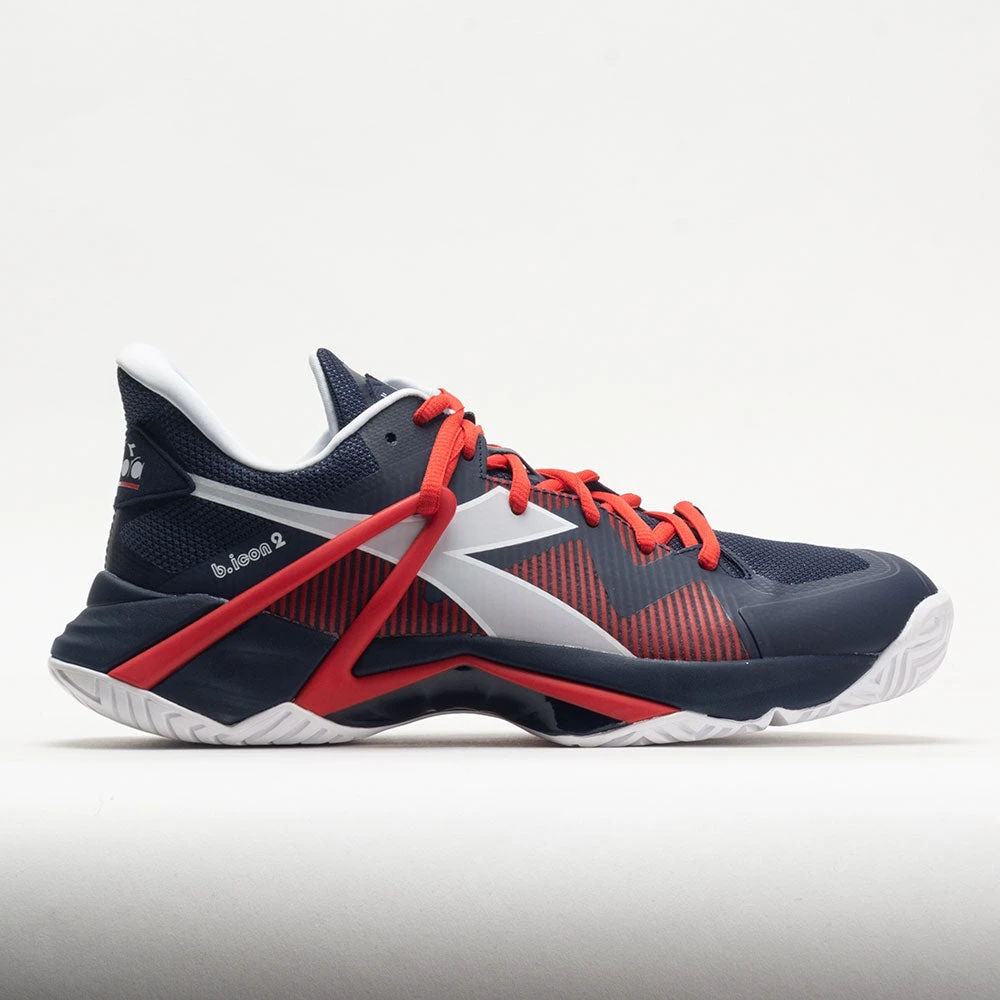 Diadora B.Icon 2 AG Men's Blue Corsair/White/Fiery Red 1 Diadora B.Icon 2 AG Men's Blue Corsair/White/Fiery Red