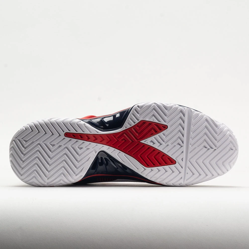 Diadora B.Icon 2 AG Men's Blue Corsair/White/Fiery Red 4 Diadora B.Icon 2 AG Men's Blue Corsair/White/Fiery Red - Image 4