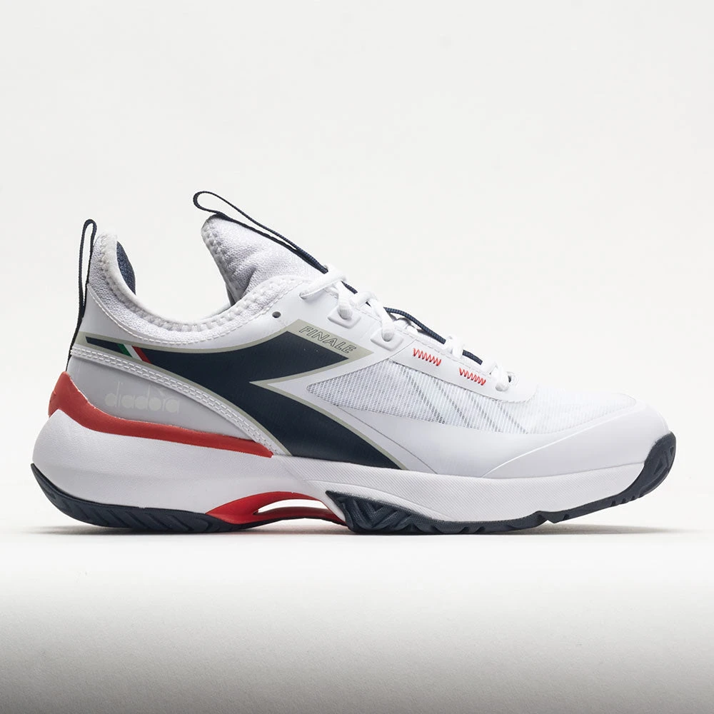 Diadora Finale AG Men's White/Blue Corsair/ Fiery Red 1 Diadora Finale AG Men's White/Blue Corsair/ Fiery Red