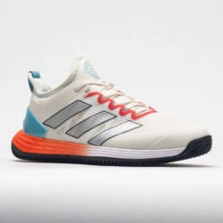 Adidas Adizero Ubersonic 4 Clay Men's Chalk White/Metallic/Blue -Sneakers Shop 117051 5