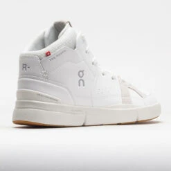 On Running On The Roger Clubhouse Mid Men's White/Sand -Sneakers Shop 117230 6