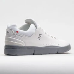 On Running On The Roger Advantage Men's White/Alloy -Sneakers Shop 117237 6