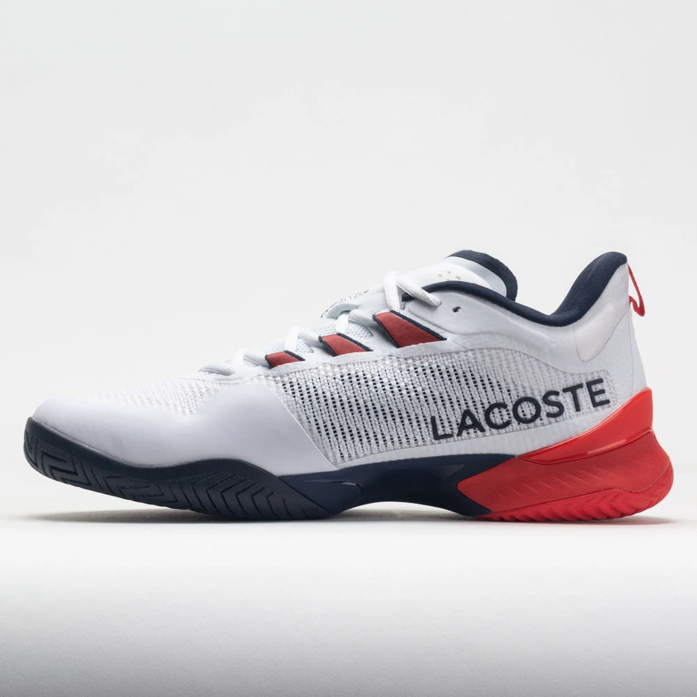 Lacoste AG-LT 23 Ultra Men's White/Red/Navy 2 Lacoste AG-LT 23 Ultra Men's White/Red/Navy - Image 2