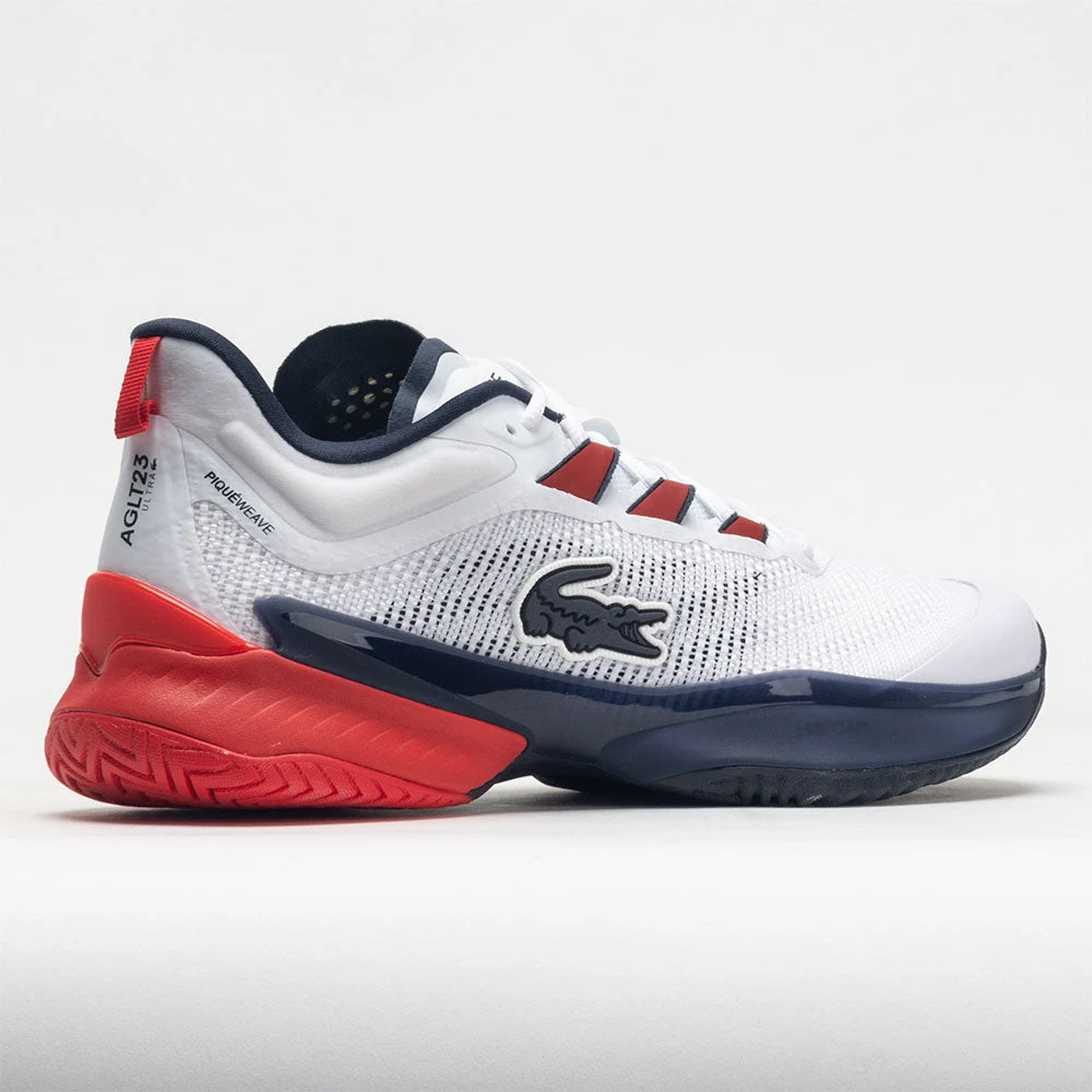 Lacoste AG-LT 23 Ultra Men's White/Red/Navy 6 Lacoste AG-LT 23 Ultra Men's White/Red/Navy - Image 6