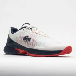 Lacoste Tech Point Men's Off White/Navy Blue -Sneakers Shop 117611 5