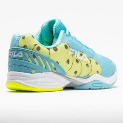 Fila Volley Zone Women's Bluefish/White/Safety Yellow -Sneakers Shop 370036 6