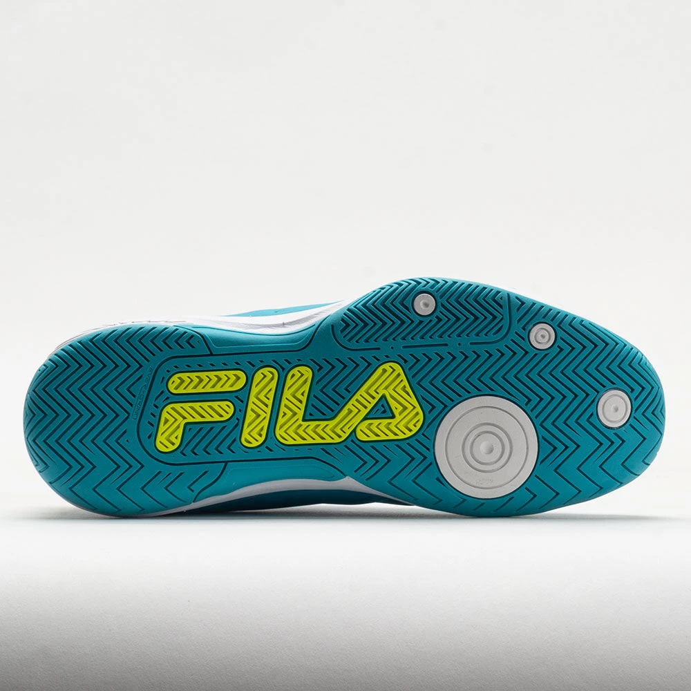 Fila Double Bounce 3 Women's Scuba Blue/White/Safety Yellow 4 Fila Double Bounce 3 Women's Scuba Blue/White/Safety Yellow - Image 4