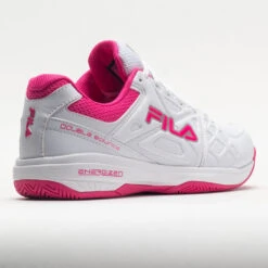 Fila Double Bounce 3 Women's White/White/Pink Glo 11 Fila Double Bounce 3 Women's White/White/Pink Glo -Sneakers Shop 370042 6