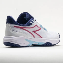 Diadora Trofeo 2 AG Pickleball Women's White/Blueprint/Pink Yarrow 11 Diadora Trofeo 2 AG Pickleball Women's White/Blueprint/Pink Yarrow -Sneakers Shop 370081 6