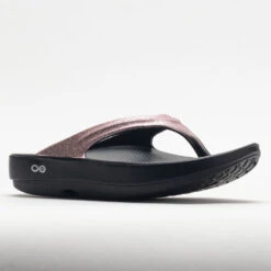 OOFOS OOlala Luxe Women's Rose Sparkle -Sneakers Shop 570567 5