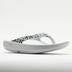 OOFOS OOlala Limited Women's White/Black Leopard 10 OOFOS OOlala Limited Women's White/Black Leopard -Sneakers Shop 570571 5