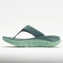 HOKA Ora Recovery Flip Women's Trellis/Mist Green -Sneakers Shop 570601 1