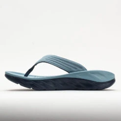 HOKA Ora Recovery Flip Men's Stone Blue/Outer Space -Sneakers Shop 570604 1