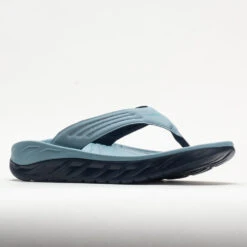 HOKA Ora Recovery Flip Men's Stone Blue/Outer Space -Sneakers Shop 570604 5