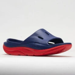 HOKA Ora Slide 3 Unisex Bellwether Blue/Red Alert 10 HOKA Ora Slide 3 Unisex Bellwether Blue/Red Alert -Sneakers Shop 570614 5