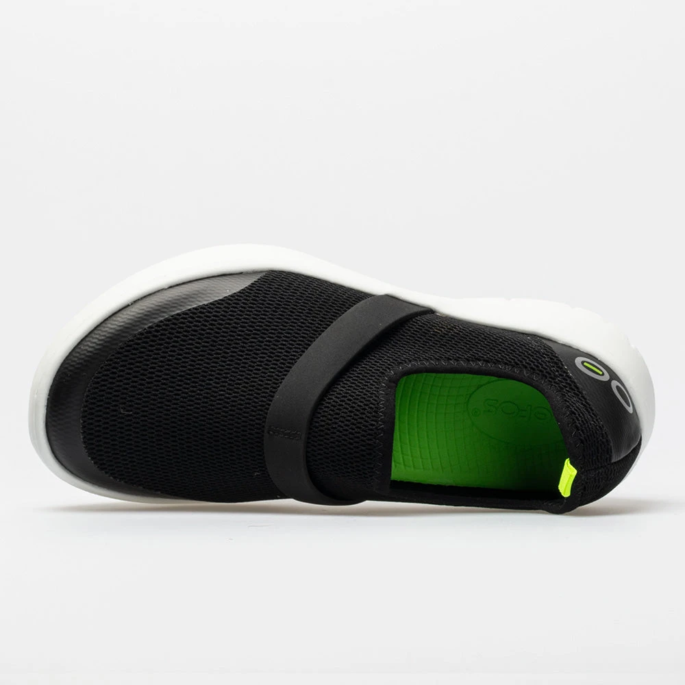 OOFOS OOmg Low Women's White/Black 3 OOFOS OOmg Low Women's White/Black - Image 3