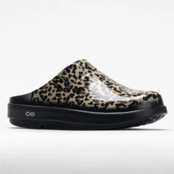 OOFOS OOcloog Limited Women's Black Leopard 10 OOFOS OOcloog Limited Women's Black Leopard -Sneakers Shop 631219 5